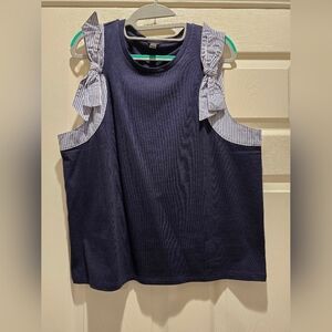 J Crew Navy Blue Sweater Tank